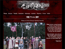 Tablet Screenshot of dzikibez.pl